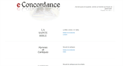 Desktop Screenshot of e-concordance.org